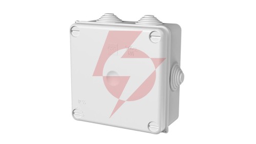 Puszka hermetyczna n/t PK-4 135x135x65mm pusta IP55 biała 0233-00