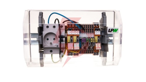 Listwa pomiarowa LPW 14-torowa, 230V AC, równoległa 847-1015/230-2000