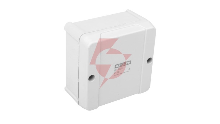 Puszka n/t odgałęźna dla instalacji w kanałach i rurach instalacyjnych IP54 szara DP 9025 6000038