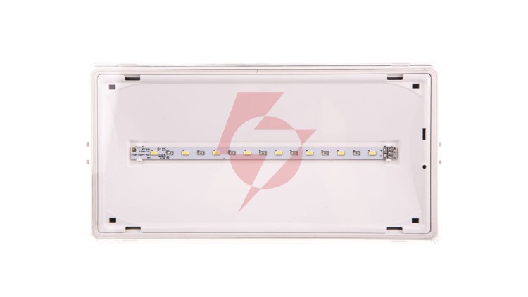 Oprawa awaryjna EXIT IP65 1W 3h dwuzadaniowa biała ETE/1W/C/3/SA/X/WH