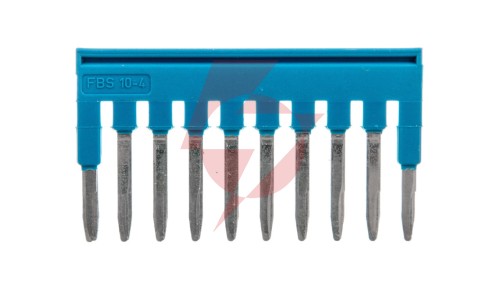 Mostek wtykany 10-biegunowy 4,2mm niebieski FBS 10-4 BU 3036851 /10szt./