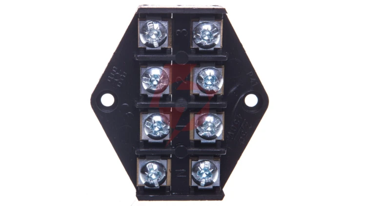 Płytka odgałęźna ZPT/2,5mm2/4-tory czarna ZPT 4-2.5 83001007