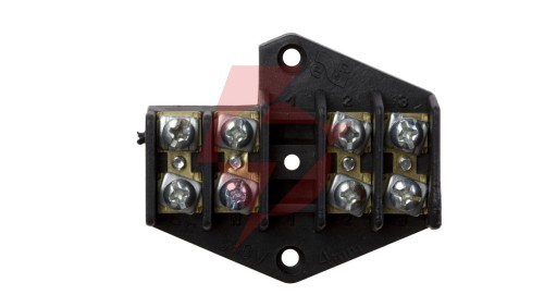 Pierścień rozgałęźny 4x4mm2 czarny 0952-00