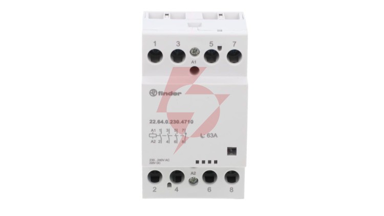 Stycznik modułowy 3Z 1R 63A 230 AC/DC wskaźnik zadziałania 22.64.0.230.4710
