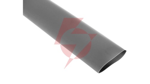 Rura termokurczliwa cienkościenna, odcinki 1m, CR 38,1/19,1 szara, 427598