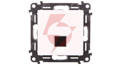 VALENA LIFE Gniazdo 1xRJ45 kat.6 UTP białe 753142