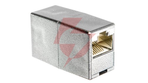 Adapter (przelotka) RJ45/RJ45 kat.5e ekranowany DN-93901