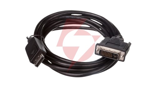Kabel adapter DisplayPort 1.2 Typ DP/DVI-D(24+1), M/M czarny 3m AK-340301-030-S