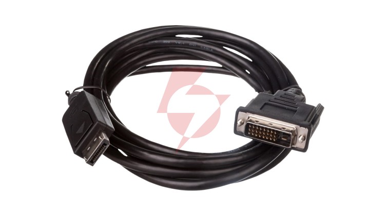 Kabel adapter DisplayPort 1.2 Typ DP/DVI-D(24+1), M/M czarny 3m AK-340301-030-S