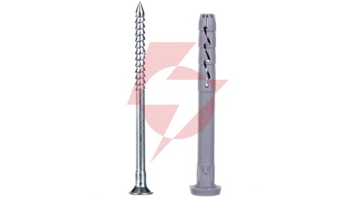 Kołek wbijany szybkiego montażu Koelner FX-06C060 6 x 60 mm z kołnierzem cylindrycznym /100 szt./