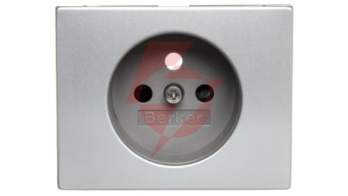 K.5 Płytka czołowa gniazda z/u aluminium 3965757003