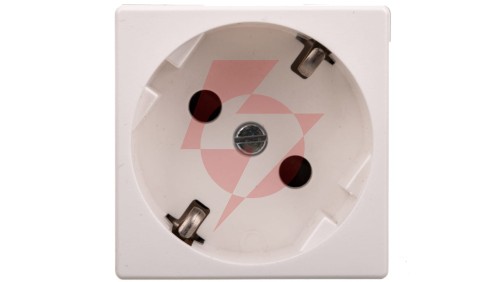 Simon Connect Gniazdo K45 z schuko 16A/230V szybkozłączki czysta biel K11/9