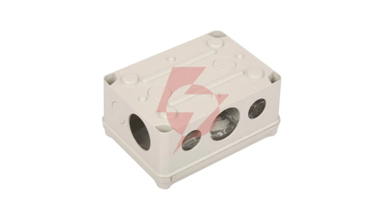 Puszka natynkowa LIGHT 162x116x76 6xM25 4xM40 IP66/67 szara EV-161