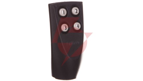 Pilot sterowania radiowego 4-przyciskowy zasilanie 3V, bateria CR2032 FiWave FW-RC4