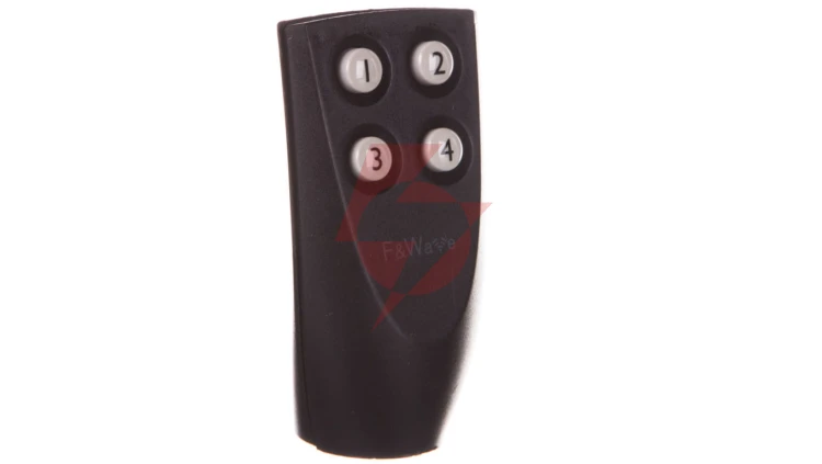 Pilot sterowania radiowego 4-przyciskowy zasilanie 3V, bateria CR2032 FiWave FW-RC4