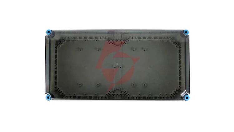 Obudowa pusta Mi, IP 65, wlk.4 - 300x600x214, pokrywa wysoka przezroczysta Mi 0410 2000290