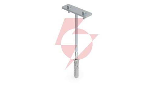 Uchwyt do bednarki z kołkiem L-160mm fi 12mm bez przetłoczenia 12.8/B OC /91230801/
