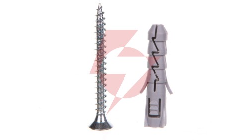 Kołek rozporowy Rawlplug FIX-08+550 8 x 40 mm z wkrętem 5,0 x 50 mm (200 szt.) – do mocowania lekkich instalacji