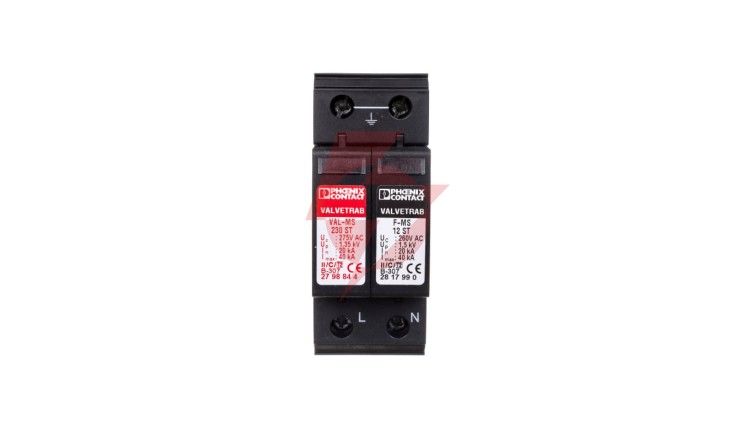 Ogranicznik przepięć Typ T2 2P 2 20kA VAL-MS 230/1+1 2804429