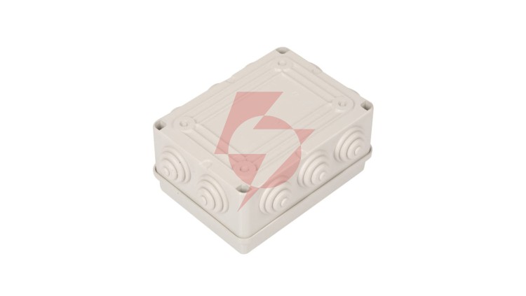 Puszka n/t 150x110x70 tworzywo IP55 szara GW44006