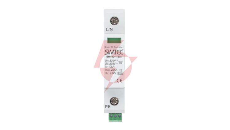Ogranicznik przepięć Typ T3 1P 10kA SM10D/1P SIMTEC 85301000