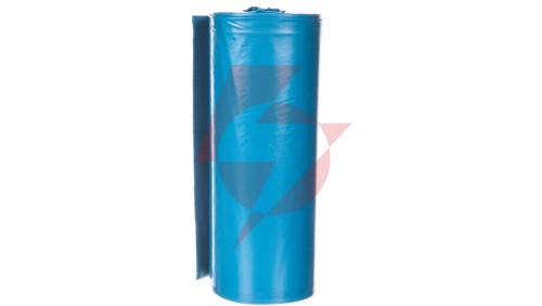 Worki na odpady 120 L niebieskie bardzo mocne wymiary 70x110cm grubość 40 mic folia LDPE 23B258 /10szt./