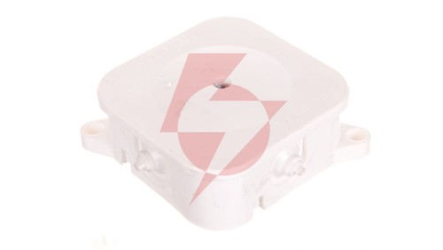 Puszka hermetyczna n/t 86x86x35 z zaciskiem 4x2,5mm2 IP42 biała 0213-00