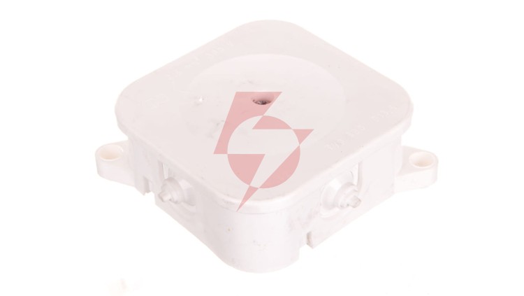 Puszka hermetyczna n/t 86x86x35 z zaciskiem 4x2,5mm2 IP42 biała 0213-00