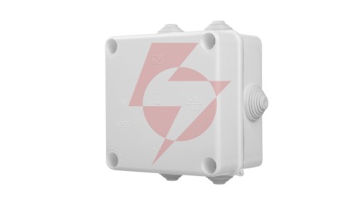 Puszka hermetyczna n/t PK-5 133x133x83mm pusta IP55 biała 0252-00