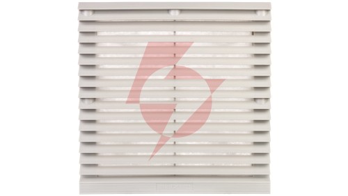 Kratka plastikowa z filtrem dla wentylatorów 172x150mm RAL7035 ZL-804 RAL7035