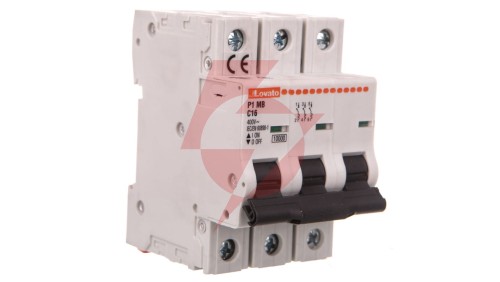Wyłącznik nadprądowy 3P C 16A 10kA AC P1MB3PC16