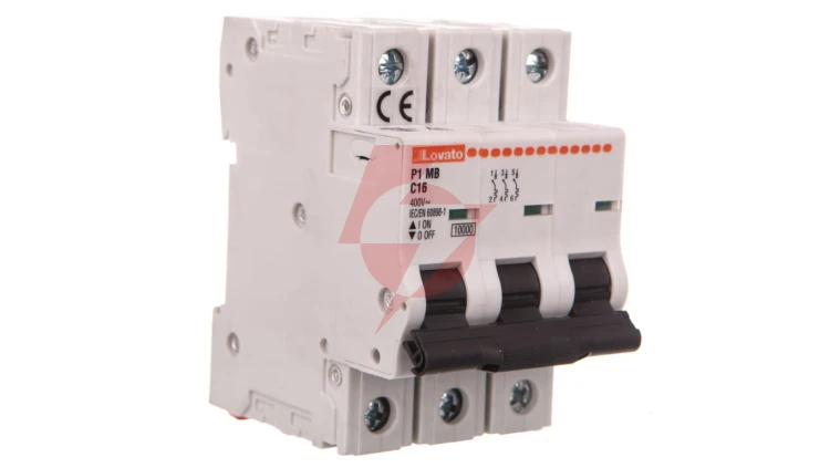 Wyłącznik nadprądowy 3P C 16A 10kA AC P1MB3PC16