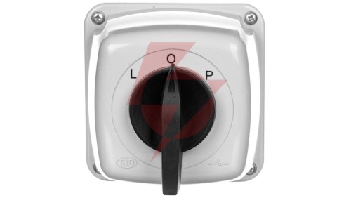 Łącznik krzywkowy L-0-P 3P 16A w obudowie IP65 Łuk 16-43 921620