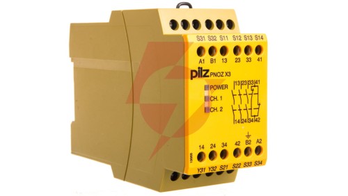 Przekaźnik bezpieczeństwa 3N/O 1N/C PNOZ X3 24VDC/24 VAC 774310,1-W0VQB