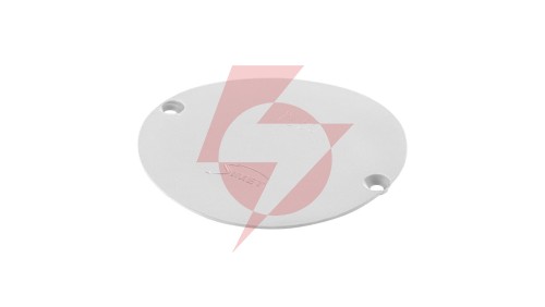 Pokrywa puszki zlicowana przykręcana 60mm biała (do puszek PV60K i PV60D) PL60 37107006 /10szt./