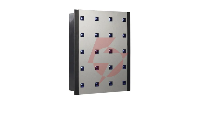 Dzwonek elektromechaniczny dwutonowy 85dB 230V AC antracyt/srebrny 412 SUB10000329
