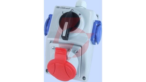 Zestaw instalacyjny L-0-P 32A 5P + 2x 2P+Z IP54 C32-48.2N 974063