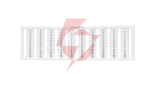 Ramka z oznacznikami 2x 1-50 209-766 /5szt./