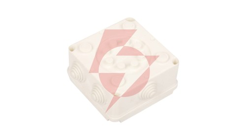 Puszka hermetyczna n/t PK-2 118x118x60mm z zaciskiem 5x4mm2 IP55 biała 0221-00