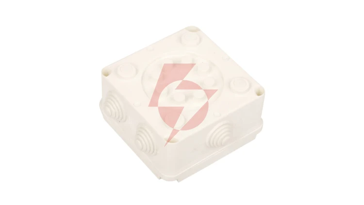 Puszka hermetyczna n/t PK-2 118x118x60mm z zaciskiem 5x4mm2 IP55 biała 0221-00