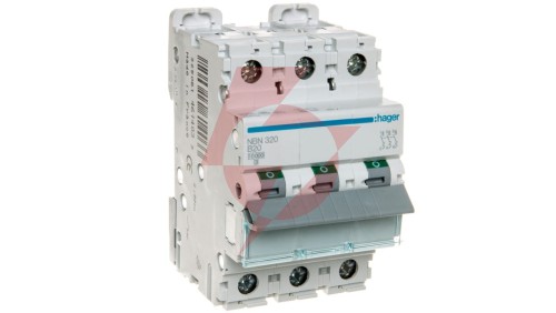 Wyłącznik nadprądowy 3P B 20A 10kA AC NBN320