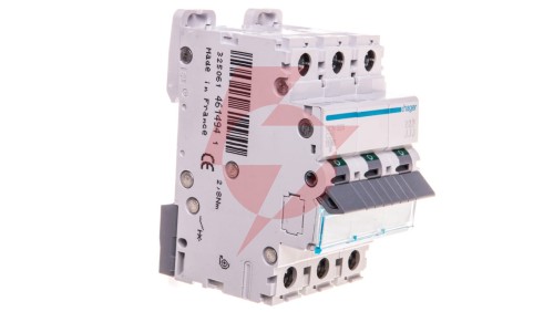 Wyłącznik nadprądowy 3P C 25A 10kA AC MCB NCN325