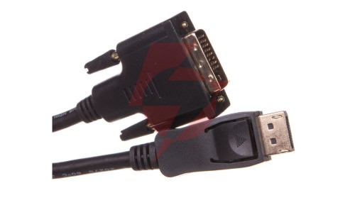 Kabel adapter DisplayPort 1.2 / DVI-D 5m czarny 51963