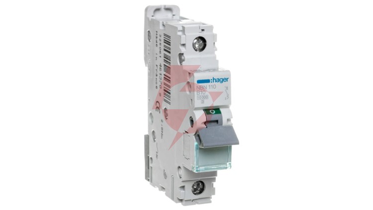 Wyłącznik nadprądowy 1P B 10A 10kA AC NBN110