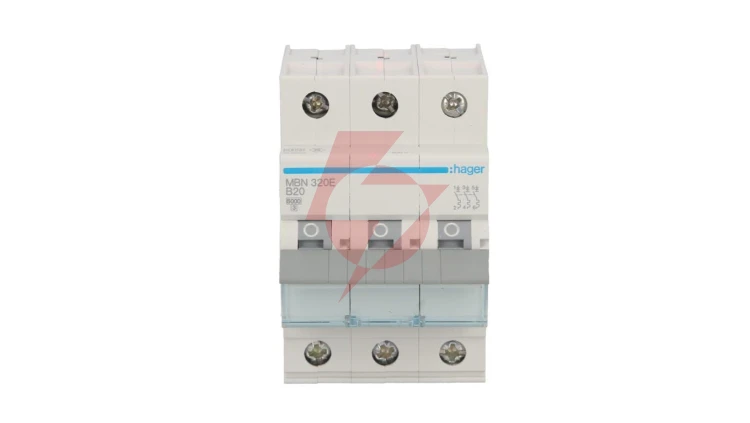Wyłącznik nadprądowy 3P B 20A 6kA AC MBN320E