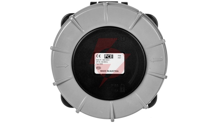 Gniazdo tablicowe proste 63A 4P 500V 3345-7
