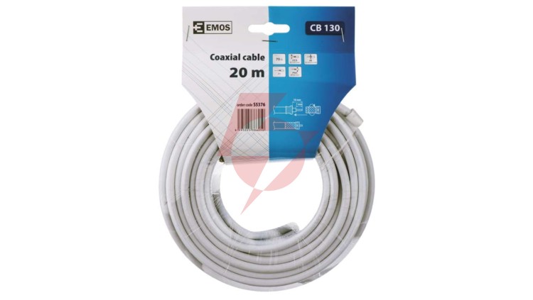 Kabel koncentryczny CB130 1,02/4,8 S5376 /20m/