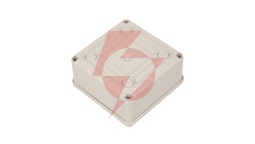 Puszka n/t 100x100x50 tworzywo IP56 szara GW44204