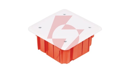 INSTALL-BOX Puszka instalacyjna p/t 89x89x50mm ceglasta 0260-01