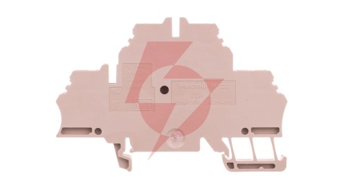 Złączka szynowa 2-piętrowa 4-przewodowa sprężynowa 2,5mm2 beżowa Ex ZDK 2.5 1674300000